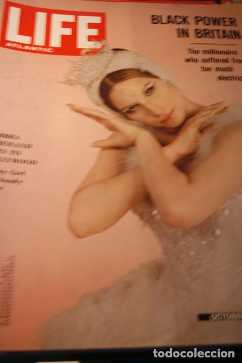 Coleccionismo de Revistas y Peri&oacute;dicos: REVISTA LIFE ATLANTIC 1967 BARBRA STREISAND