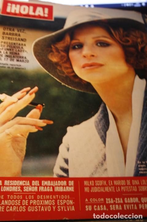 Coleccionismo de Revistas y Peri&oacute;dicos: BARBRA STREISAND GINA LOLLOBRIGIDA SARA MONTIEL SOFIA LOREN SHEILA ZSA ZSA GABOR 1975