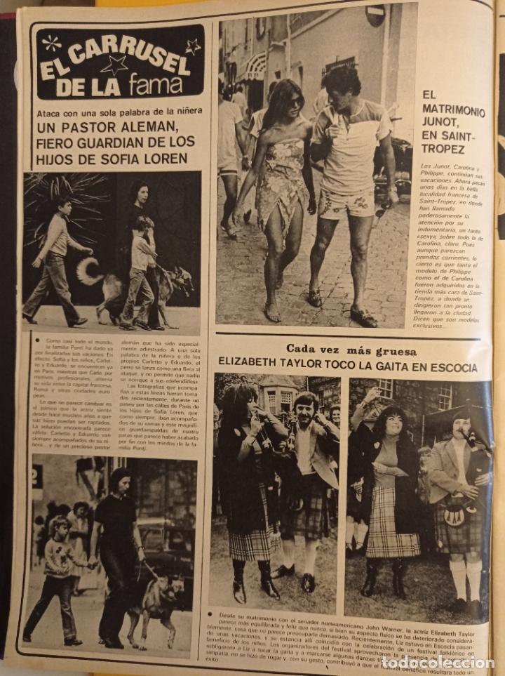 Coleccionismo de Revistas y Peri&oacute;dicos: CLIPPING CAROLINA DE MONACO SOFIA LOREN ELIZABETH TAYLOR