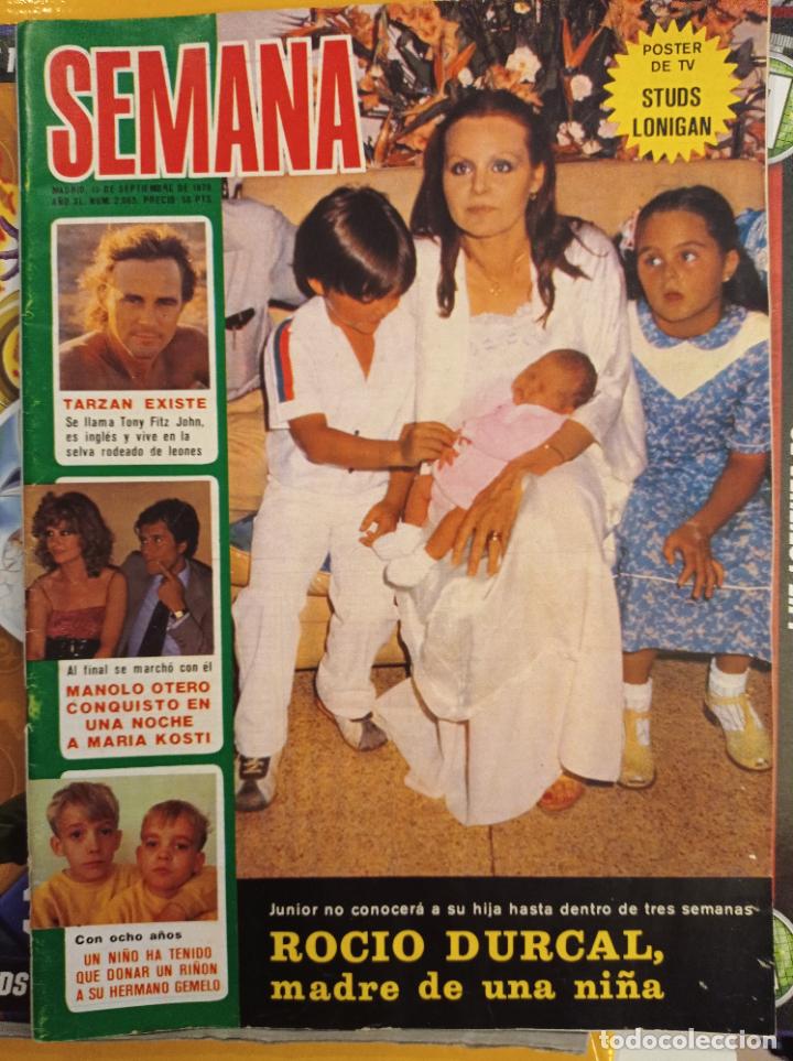 Coleccionismo de Revistas y Peri&oacute;dicos: PORTADA DE ROCIO DURCAL