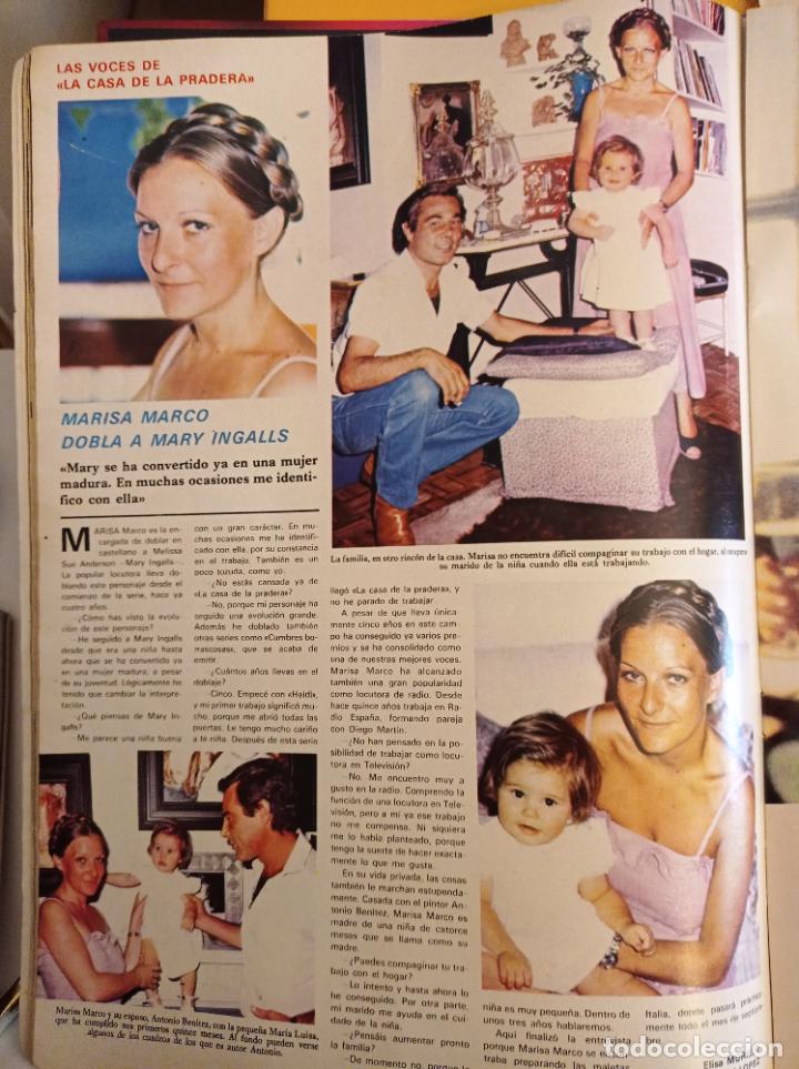 Coleccionismo de Revistas y Peri&oacute;dicos: MARISA MARCO DOBLADORA DE HEIDI MARY INGALLS LA CASA DE LA PRADERA