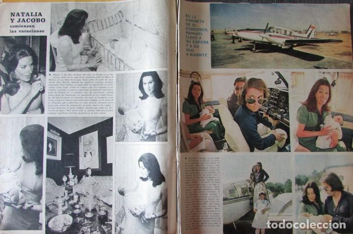 Coleccionismo de Revistas y Peri&oacute;dicos: RECORTE REVISTA SEMANA N.&ordm; 1750 1973 NATALIA FIGUEROA PORTADA Y 6 PGS. CAROLINA DE M&Oacute;NACO