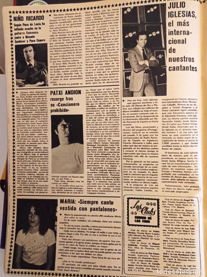 Coleccionismo de Revistas y Peri&oacute;dicos: PATXI ANDION NI&Ntilde;O RICARDO JULIO IGLESIAS MARIA