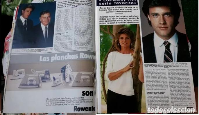 Coleccionismo de Revistas y Peri&oacute;dicos: JOHN JAMES CHARLTON HESTON BARBARA STANWYCK LOS COLBY