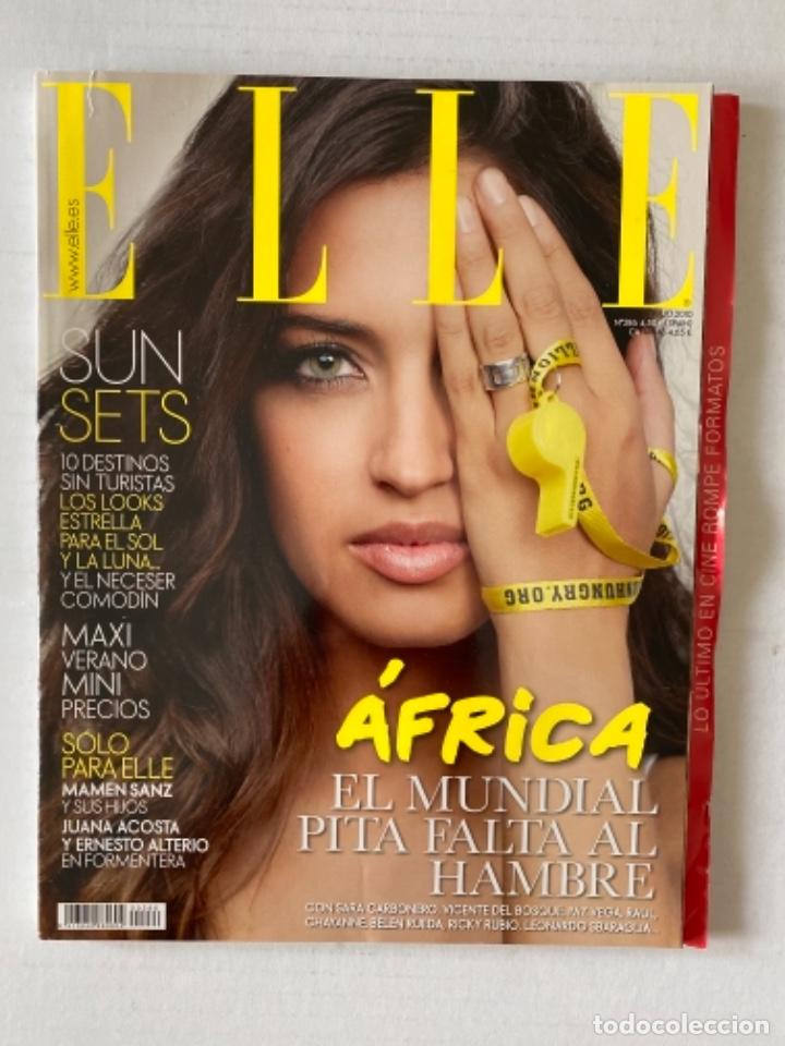 Coleccionismo de Revistas y Peri&oacute;dicos: Revista ELLE #286 julio 2010 en perfecto estado