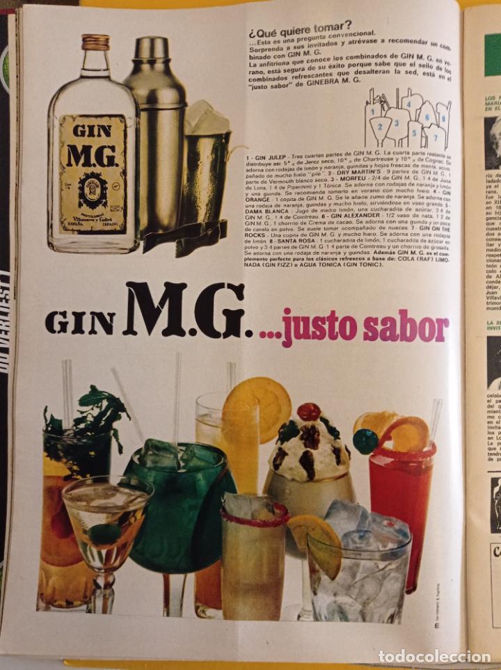 Coleccionismo de revistas y peri&oacute;dicos: ANUNCIO GINEBRA GIN MG