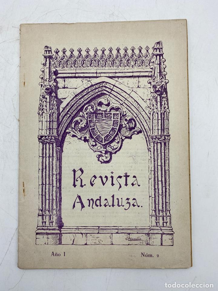Collection Magazines and Newspapers: REVISTA ANDALUZA. JEREZ DE LA FRONTERA, 1919. A&Ntilde;O I. N&ordm; 2. HISTORIA, LITERATURA, ARTES, GENEALOGIA.