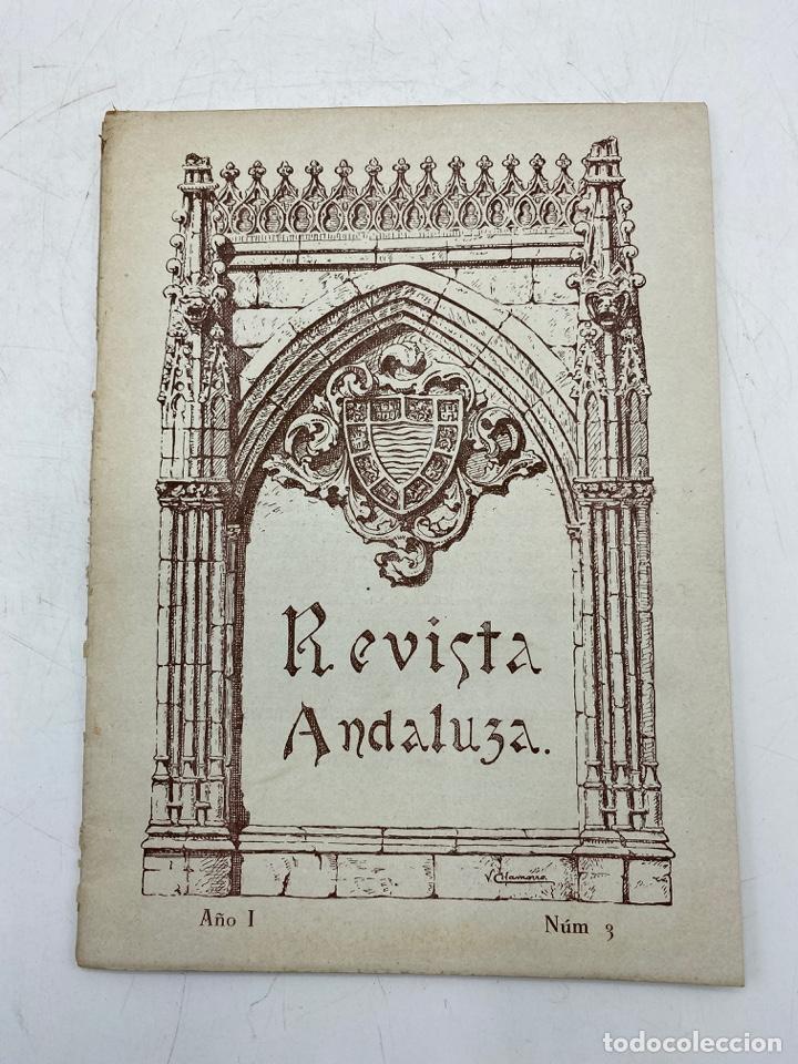 Collezionismo di Riviste e Giornali: REVISTA ANDALUZA. JEREZ DE LA FRONTERA, 1919. A&Ntilde;O I. N&ordm; 2. HISTORIA, LITERATURA, ARTES, GENEALOGIA.