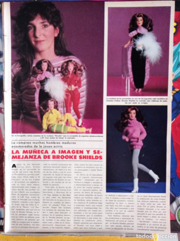 Collezionismo di Riviste e Giornali: LA MU&Ntilde;ECA DE BROOKE SHIELDS