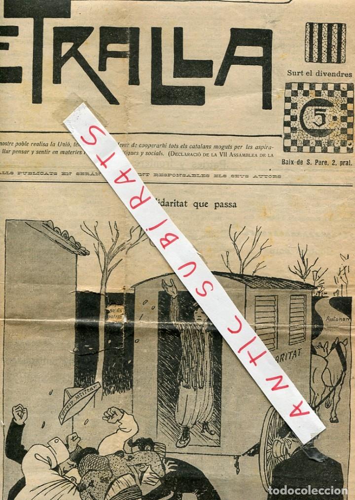Coleccionismo de revistas y peri&oacute;dicos: METRALLA DIARI CATALANISTA ANY 1907 SOLIDARITAT CATALANA EIVISSA IBISSA IBIZA CATALANA SEU D' URGELL