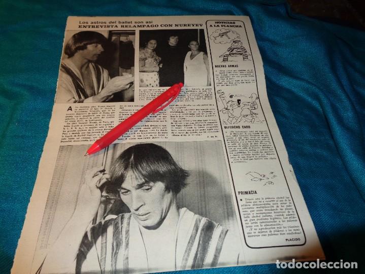 Collection Magazines and Newspapers: RECORTE : ENTREVISTA A RUDOLF NUREYEV. LOLA FLORES. SEMANA, JULIO 1971(#)