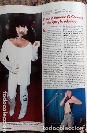 Coleccionismo de Revistas y Peri&oacute;dicos: SINNEAD OCONNOR PRINCE THE ARTIST GAUDI