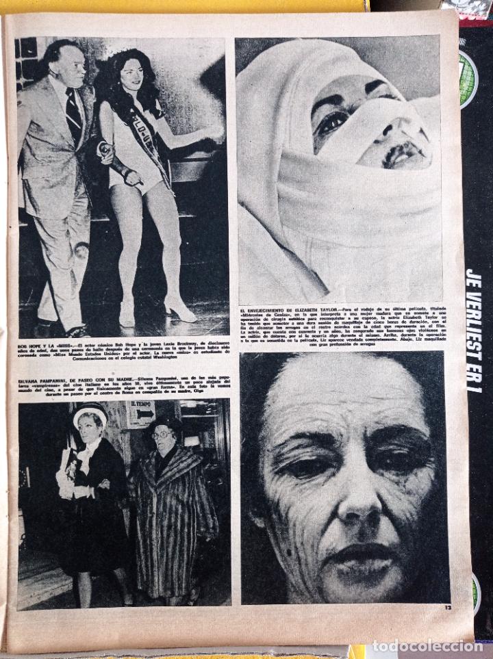 Coleccionismo de Revistas y Peri&oacute;dicos: ELIZABETH TAYLOR LIZ SILVANA PAMPANINI BOB HOPE MISS MUNDO ESTADOS UNIDOS LEXIE BROCKWAY