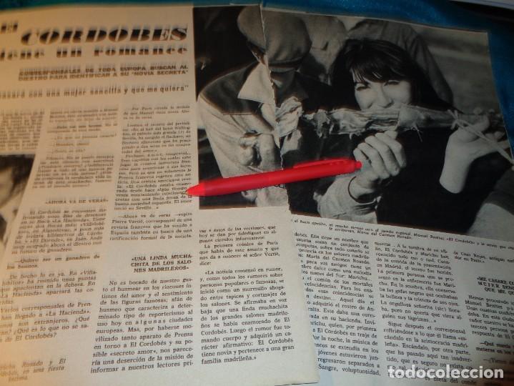 Collection Magazines and Newspapers: RECORTE : EL CORDOBES, TIENE UN ROMANCE. SEMANA, ENERO 1965(#)