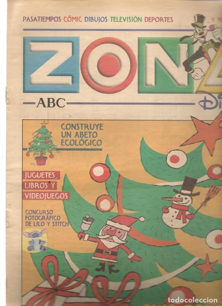 Coleccionismo de Revistas y Peri&oacute;dicos: ZONA DISNEY. ABC. N&ordm; 44. GU&Iacute;A PARA NAVIDAD. 22 DICIEMBRE 2002. (B/58)