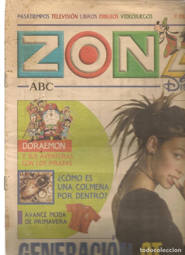 Coleccionismo de Revistas y Peri&oacute;dicos: ZONA DISNEY. ABC. N&ordm; 56. GENERACI&Oacute;N OT. OPERACI&Oacute;N TRIUNFO. 16 MARZO 2003. (B/58)