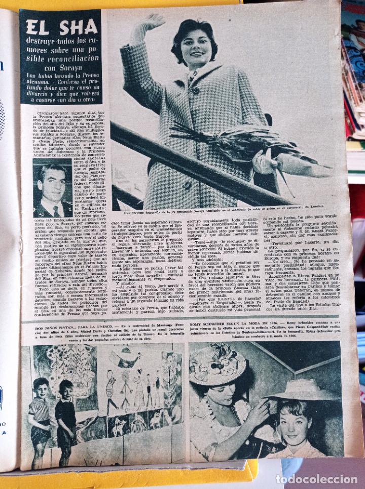 Coleccionismo de Revistas y Peri&oacute;dicos: ROMY SCHNEIDER EL SHA SORAYA