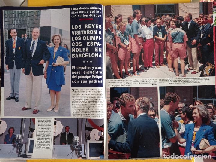 Coleccionismo de Revistas y Peri&oacute;dicos: FELIPE VI Y LOS REYES JUAN CARLOS SOFIA CON LOS OLIMPICOS EN BARCELONA 92