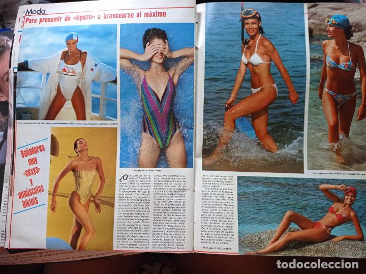 Coleccionismo de Revistas y Peri&oacute;dicos: MODA BA&Ntilde;ADORES BIKINIS 1985 LENCERIA ROPA INTERIOR RISK TRIUMPH INTERNATIONAL