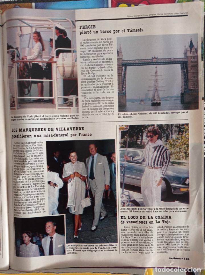 Colecionismo de Revistas e Jornais: SARAH FERGUSSON EL PRINCIPE ANDRES EL LOCO DE LA COLINA LOS MARQUESES DE VILLAVERDE CARNEN FRANCO