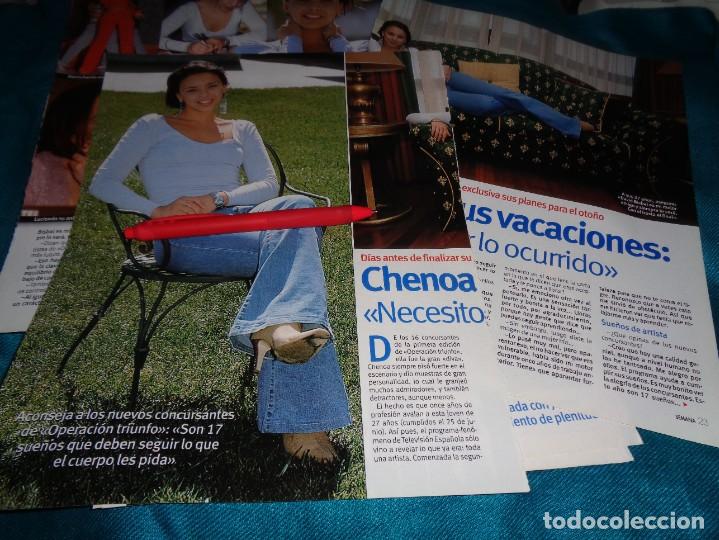 Collezionismo di Riviste e Giornali: RECORTE : CHENOA, PREPARA SUS VACACIONES. SEMANA, OCTBRE 2002(#)