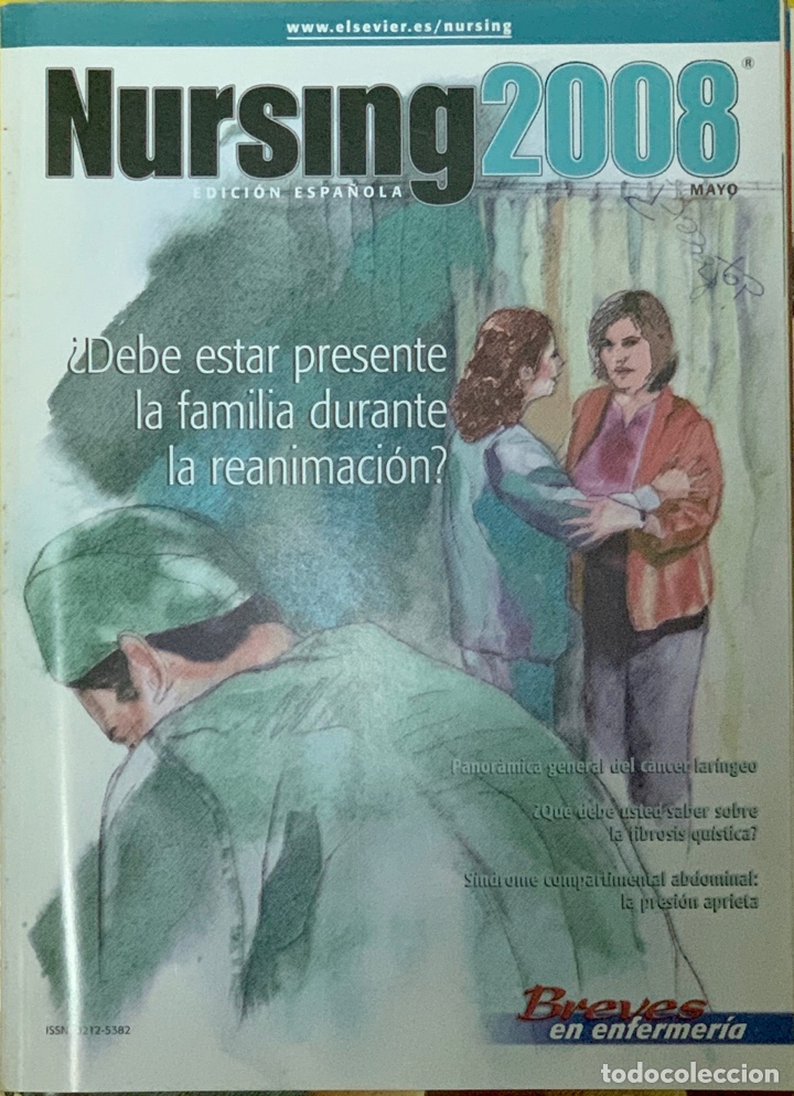 Coleccionismo de Revistas y Peri&oacute;dicos: Revista Nursing. N&ordm; 5. Volumen 26. Mayo 2008.