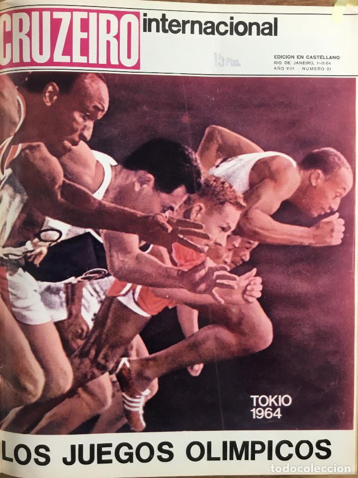 Collection Magazines and Newspapers: O CRUZEIRO REVISTA O CRUZEIRO INTERNACIONAL 1964 TOMO 10 Revistas en Castellano