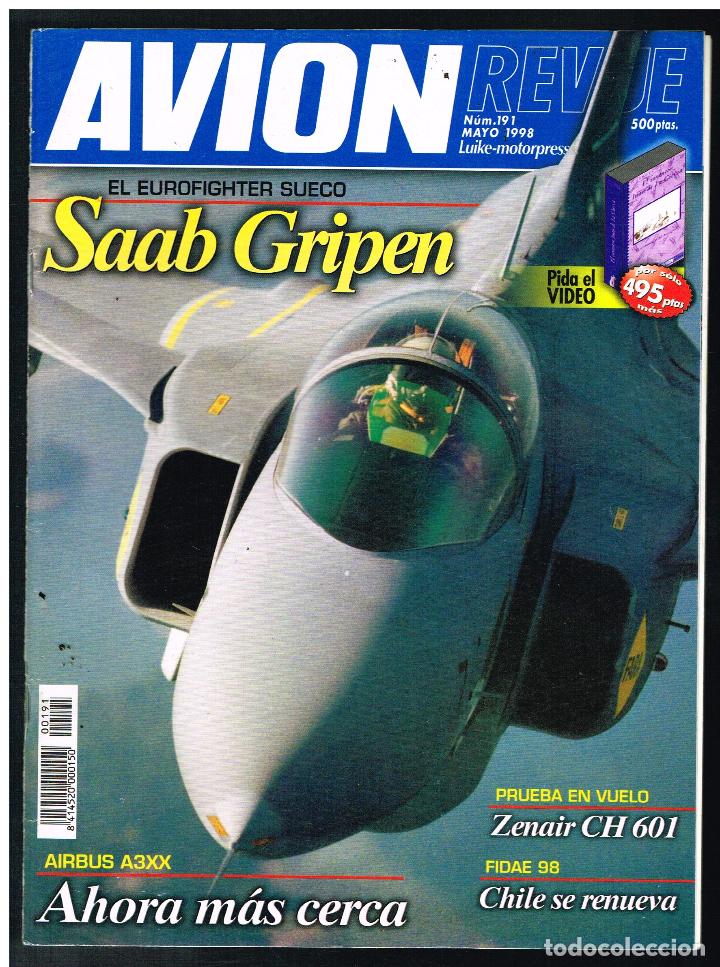 Collectionnisme de Revues et Journaux: REVISTA AVION REVUE N&ordm; 191 - MAYO 1998