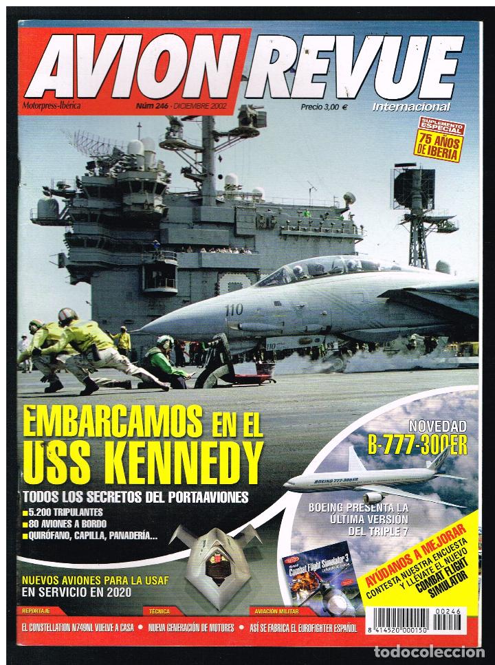 Coleccionismo de revistas y peri&oacute;dicos: REVISTA AVION REVUE N&ordm; 246 - DICIEMBRE 2002