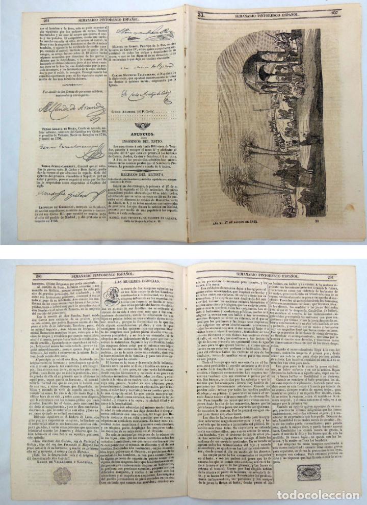 Colecionismo de Revistas e Jornais: SEMANARIO PINTORESCO ESPA&Ntilde;OL. N&ordm; 33, 1845. Peregrinaci&oacute;n a la Meca