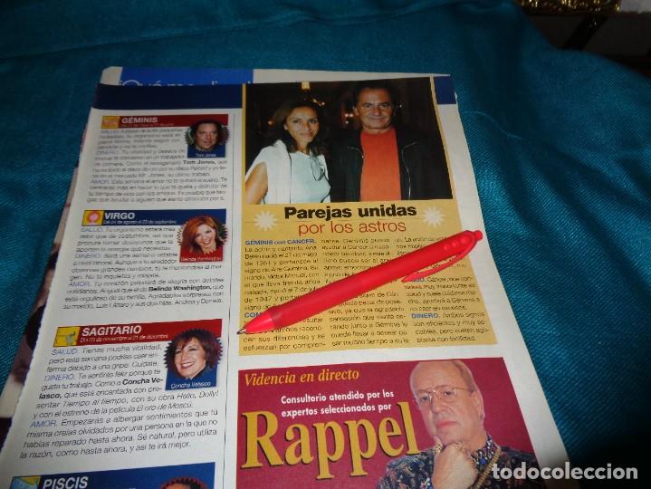Coleccionismo de Revistas y Peri&oacute;dicos: RECORTE : PAREJAS UNIDAS : ANA BELEN Y VICTOR MANUEL. QUE ME DICES, NVMBRE 2002(#)