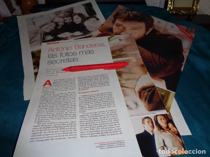 Sammeln von Zeitschriften und Zeitungen: RECORTE : ANTONIO BANDERAS, LAS FOTOS MAS SECRETAS. CORDIAL, OCTBRE 2002(#)
