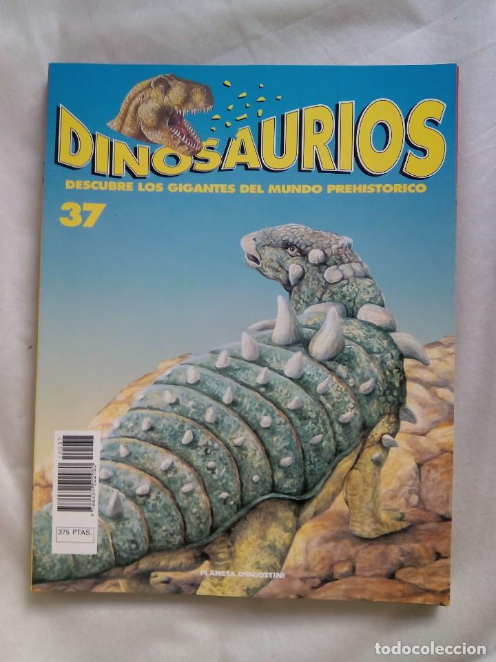 Colecionismo de Revistas e Jornais: DINOSAURIOS. DESCUBRE LOS GIGANTES DEL MUNDO PREHIST&Oacute;RICO. N&ordm;37 / PLANETA D'AGOSTINI