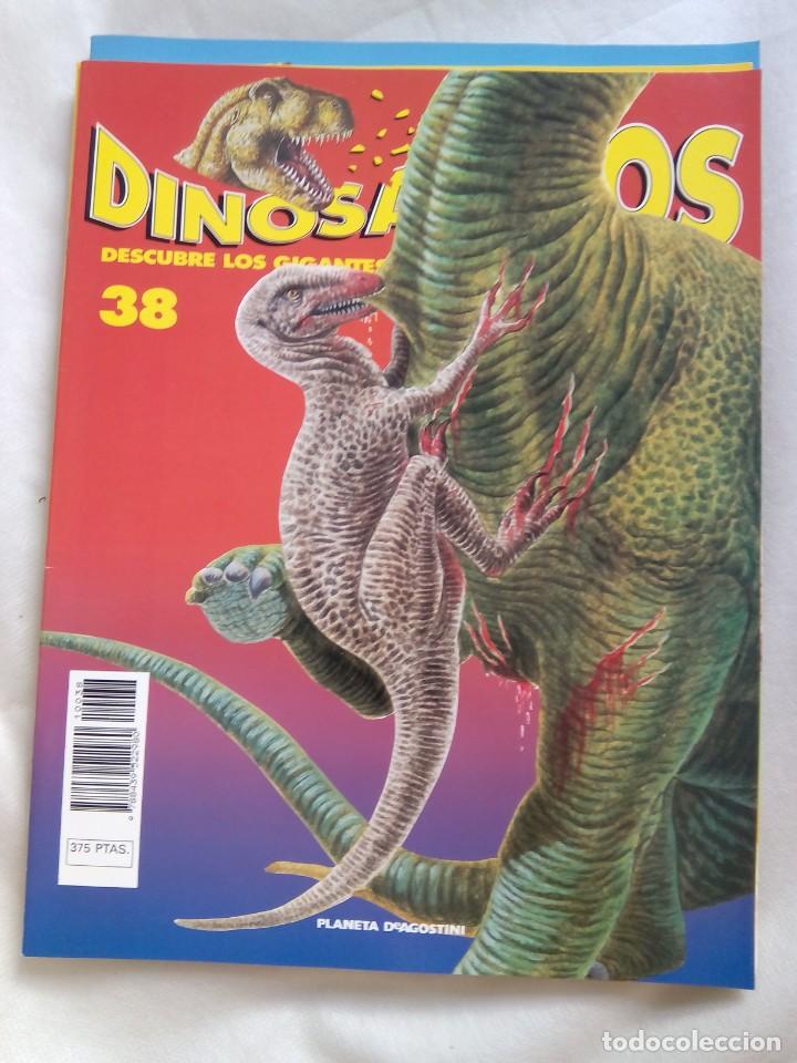 Colecionismo de Revistas e Jornais: DINOSAURIOS. DESCUBRE LOS GIGANTES DEL MUNDO PREHIST&Oacute;RICO. N&ordm;38 / PLANETA D'AGOSTINI