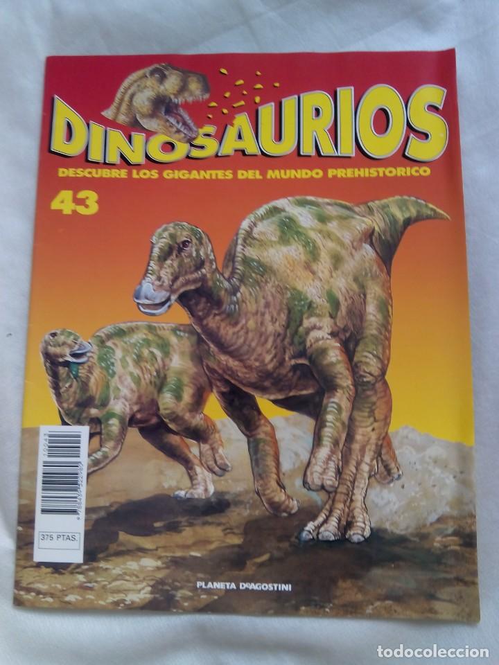 Colecionismo de Revistas e Jornais: DINOSAURIOS. DESCUBRE LOS GIGANTES DEL MUNDO PREHIST&Oacute;RICO. N&ordm;43 / PLANETA D'AGOSTINI