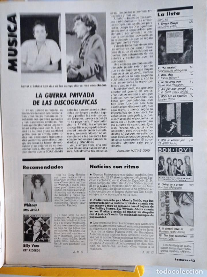 Coleccionismo de Revistas y Peri&oacute;dicos: WHITNEY HOUSTON BON JOVI JOAQUIN SABINA