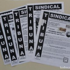 Coleccionismo de Revistas y Periódicos: LOTE 5 REVISTA TRIBUNA SINDICAL (SINDICATOS ASAMBLEARIOS DE CANTABRIA.