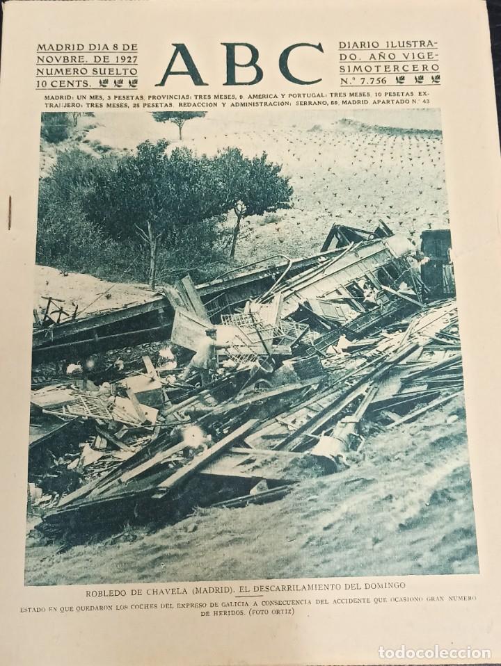 Coleccionismo de Revistas y Peri&oacute;dicos: ABC 08 de Noviembre de 1927. Expreso de Galicia