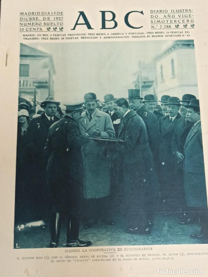 Coleccionismo de Revistas y Peri&oacute;dicos: ABC 15 de Diciembre de 1927.