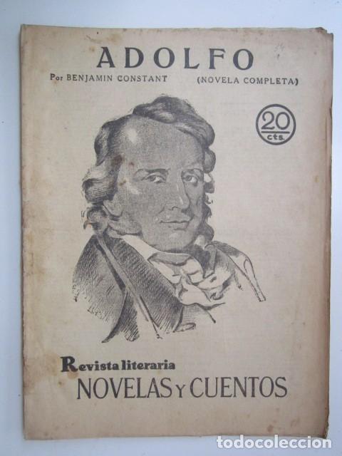 Colecionismo de Revistas e Jornais: ADLFO BENJAMIN CONSTANT REVISTA LITERA A&Ntilde;OS 30 21X28 CM.