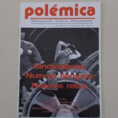 Coleccionismo de Revistas y Periódicos: REVISTA POLEMICA Nº 57 INFORMACIÓN, CRITICA PENSAMIENTO (1995)