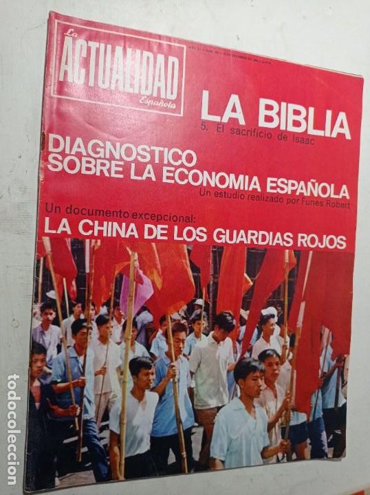 Collezionismo di Riviste e Giornali: Revista actualidad n&uacute;mero 780 diciembre 1965 la China de los guardias rojos