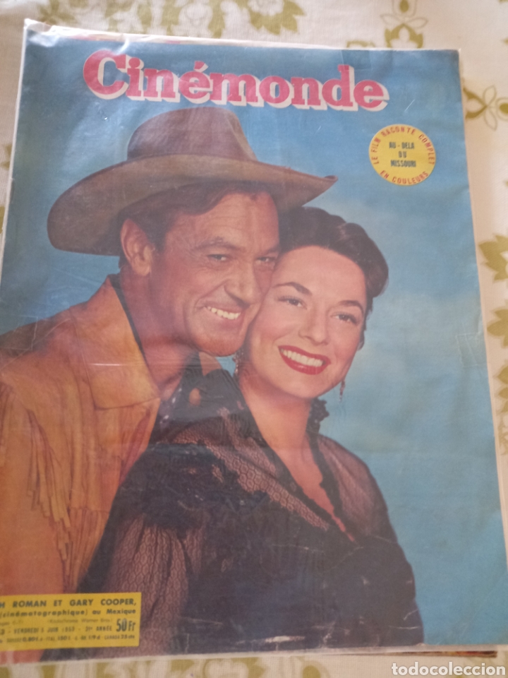 Coleccionismo de Revistas y Peri&oacute;dicos: Cinemonde Gary cooper