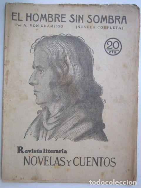 Collezionismo di Riviste e Giornali: EL HOMBRE SIN SOMBRADE A. VON CHAMISSO REVISTA LITERA A&Ntilde;OS 30 21X28 CM.