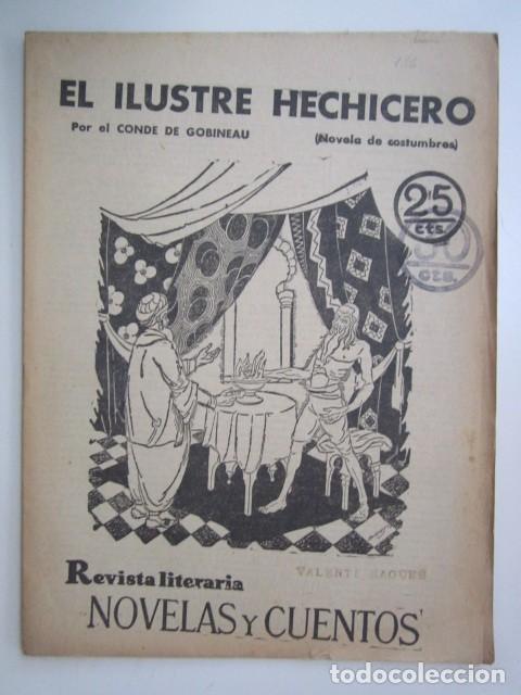 Collezionismo di Riviste e Giornali: EL ILUSTRTE HECHICERO POR CONDE DE GOBINEAU REVISTA LITERA A&Ntilde;OS 30 21X28 CM.