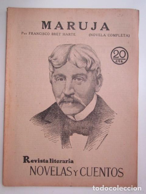 Collezionismo di Riviste e Giornali: MARUJA POR FRANCISCO NBRET HARTE REVISTA LITERA A&Ntilde;OS 30 21X28 CM.