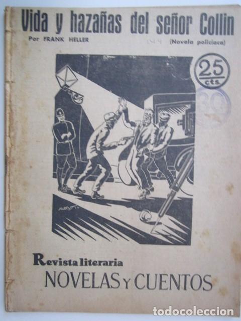 Collection Magazines and Newspapers: VIDA Y HAZA&Ntilde;AS DEL SE&Ntilde;OR COLLIN POR FRANK HELLER REVISTA LITERARIA A&Ntilde;OS 30 21X28 CM.