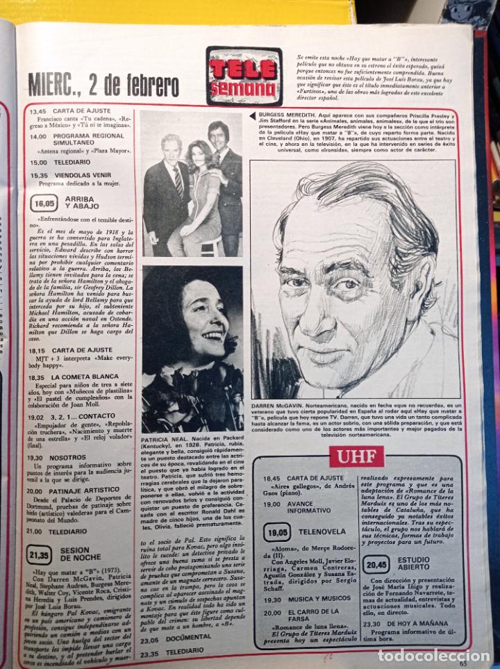Collezionismo di Riviste e Giornali: DARREN MCGAVIN PATRICIA NEAL BURGESS MEREDITH PRISCILLA PRESLEY JIM STAFFORD