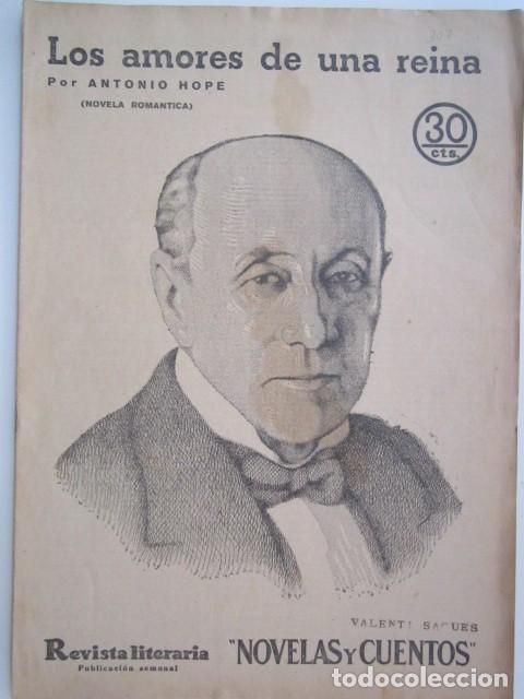 Collection Magazines and Newspapers: LOS AMORES DE UNA REINA DE ANTONIO HOPE REVISTA LITERARIA A&Ntilde;OS 30 23 X 33CM. CM.