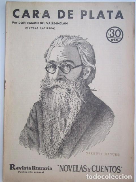 Collectionnisme de Revues et Journaux: CARA DE PLATA DE VALLE-INCLAN REVISTA LITERARIA A&Ntilde;OS 30 23 X 33CM. CM.